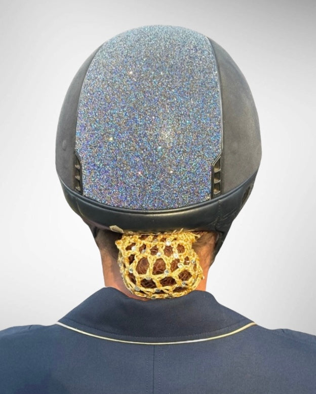 Champagne Hair Bun Net